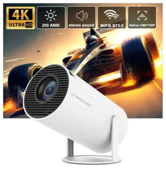 מקרן Magcubic HY300 Pro עם אנדרואיד 11